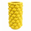 Floristik24 Vaso limone vaso giallo limone decoro estivo Ø15cm H30cm