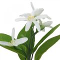 Ramo decorativo limone e fiori ramo artificiale decorazione estiva 26 cm 4 pezzi | Floristik24.it