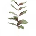 Floristik24 Ramo decorativo per piante artificiali verde rosso marrone schiuma H68cm