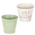 Vaso da fiori in zinco Ø15cm H13.5cm Vari colori | Floristik24.it