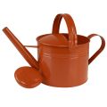 Annaffiatoio decorativo in metallo in stile rustico, arancione-marrone, 26 cm, 5 l - Versatile, utilizzabile sia come vaso che come annaffiatoio decorativo. | Floristik24.it