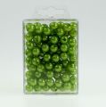 Floristik24 Perline decorative Ø10mm verde 115p