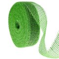 Floristik24 Nastro di iuta verde, largo 5 cm, lungo 40 m.
