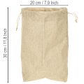 Borsa di juta 20×10cm H30cm Borsa regalo | Floristik24.it