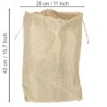 Borsa di juta 28×10cm H40cm | Floristik24.it