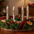 Spille per candela dell'Avvento, numeri da 1 a 4, set da 4, 4 cm, 4 pezzi | Floristik24.it
