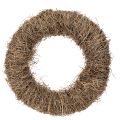 Floristik24 Anello a forma di vite per ghirlanda, 25 cm, per lavori creativi e decorazioni.