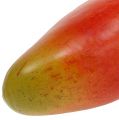 Floristik24 Mango artificiale rosso, giallo 15 cm