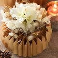 Fiori artificiali di giglio tigrato bianco per vasi e composizioni, mazzo da 6 pezzi da 29 cm. | Floristik24.it