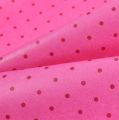 Floristik24 Polsino di carta 25 cm 100 m pois rosa