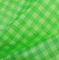Floristik24 Polsino di carta a quadretti verde maggio 25 cm 100 m