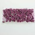 Floristik24 Mini rose in schiuma Ø1,5cm Malva 72 pezzi