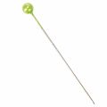 Spilli con testa in madreperla Ø6mm 65mm verde mela | Floristik24.it