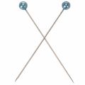 Spille turchesi con testa in madreperla, Ø6mm, 65mm | Floristik24.it
