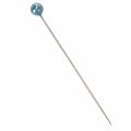 Spille turchesi con testa in madreperla, Ø6mm, 65mm | Floristik24.it