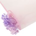 Pellicola trasparente rosa opaca, resistente all'acqua, per fioristi, 57 cm, ritagliabile su misura per bouquet, 20 pezzi. | Floristik24.it