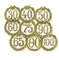 Floristik24 Numeri dell&#39;anniversario 24 cm d&#39;oro